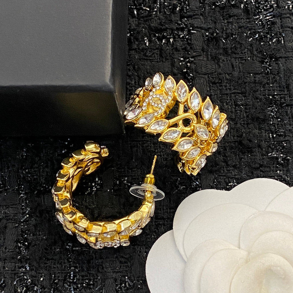 CHANEL Double-C Earrings