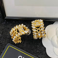 CHANEL Double-C Earrings
