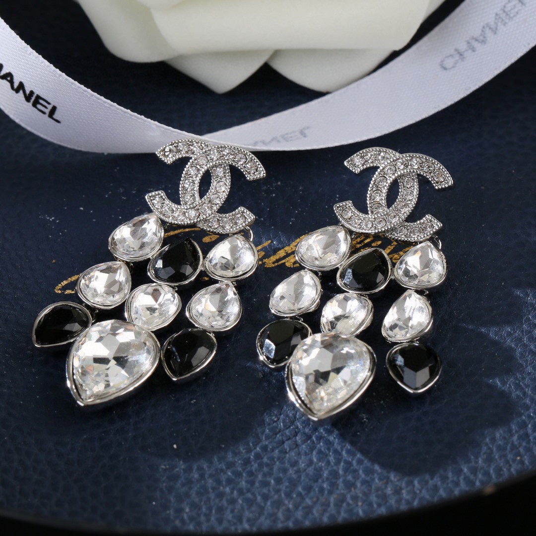 CHANEL P70 Crystal Earrings