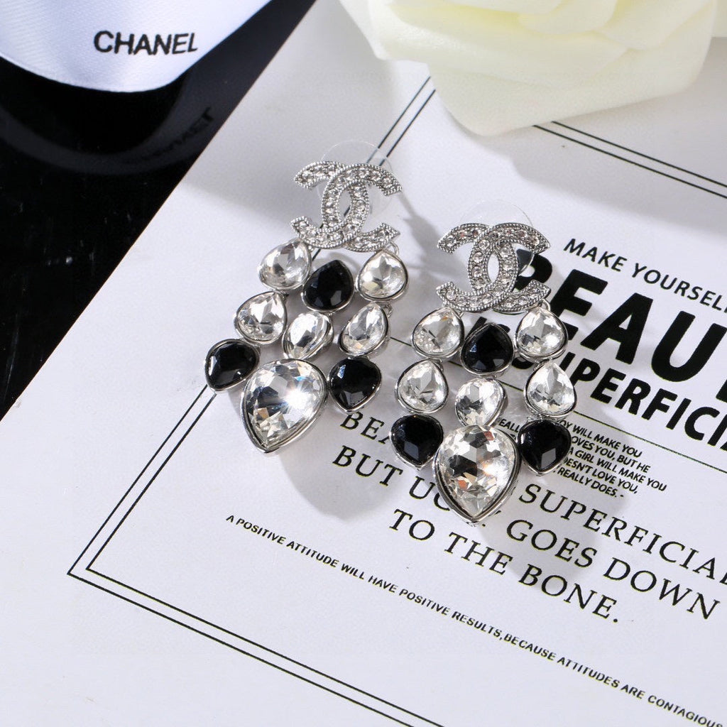 CHANEL P70 Crystal Earrings