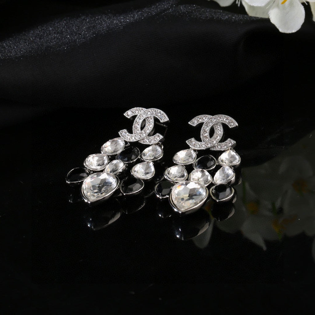 CHANEL P70 Crystal Earrings