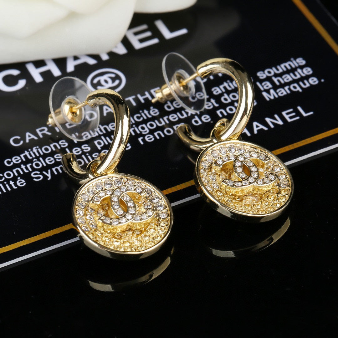 CHANEL P75 Double-C Earrings