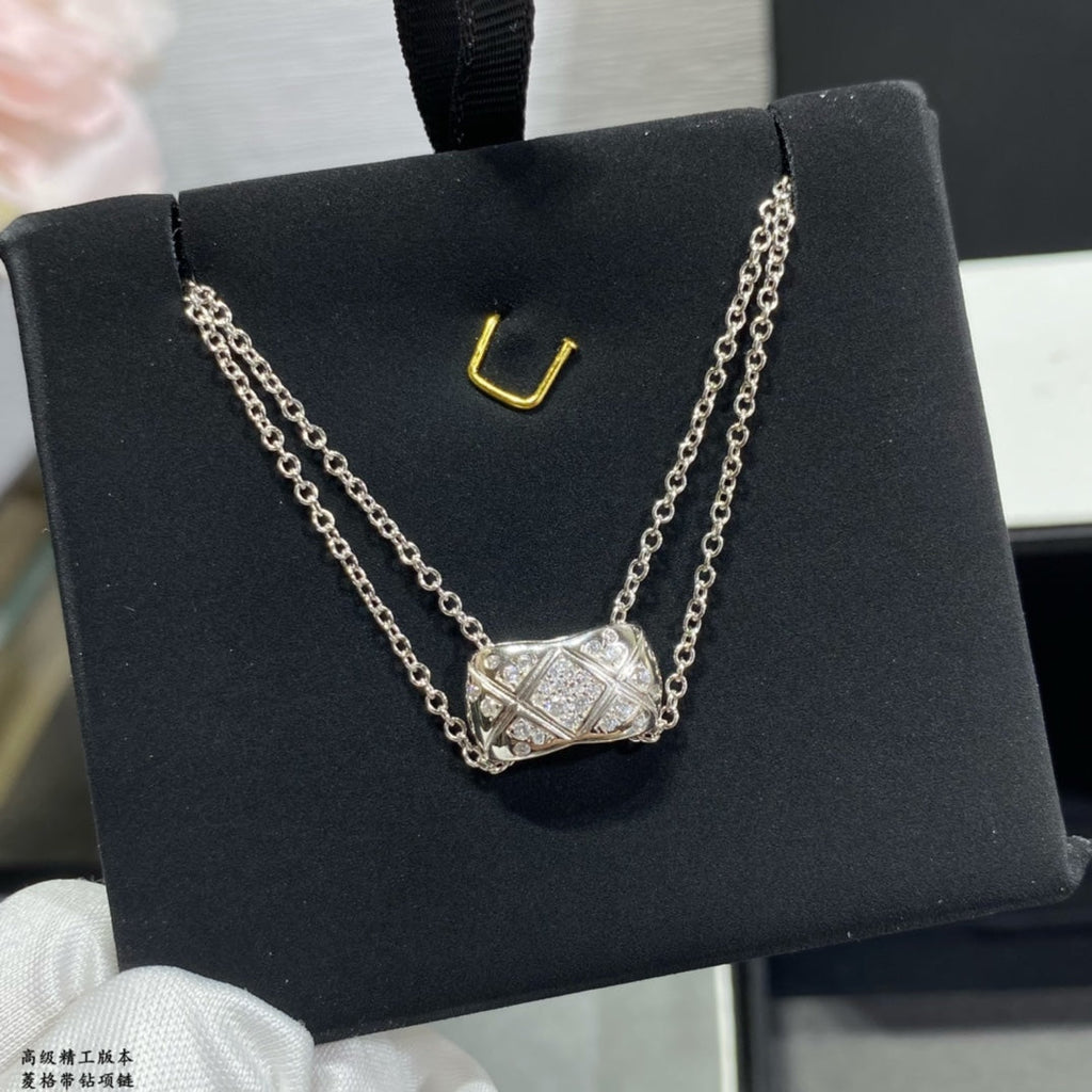 CHANEL P115 Crystal Necklace