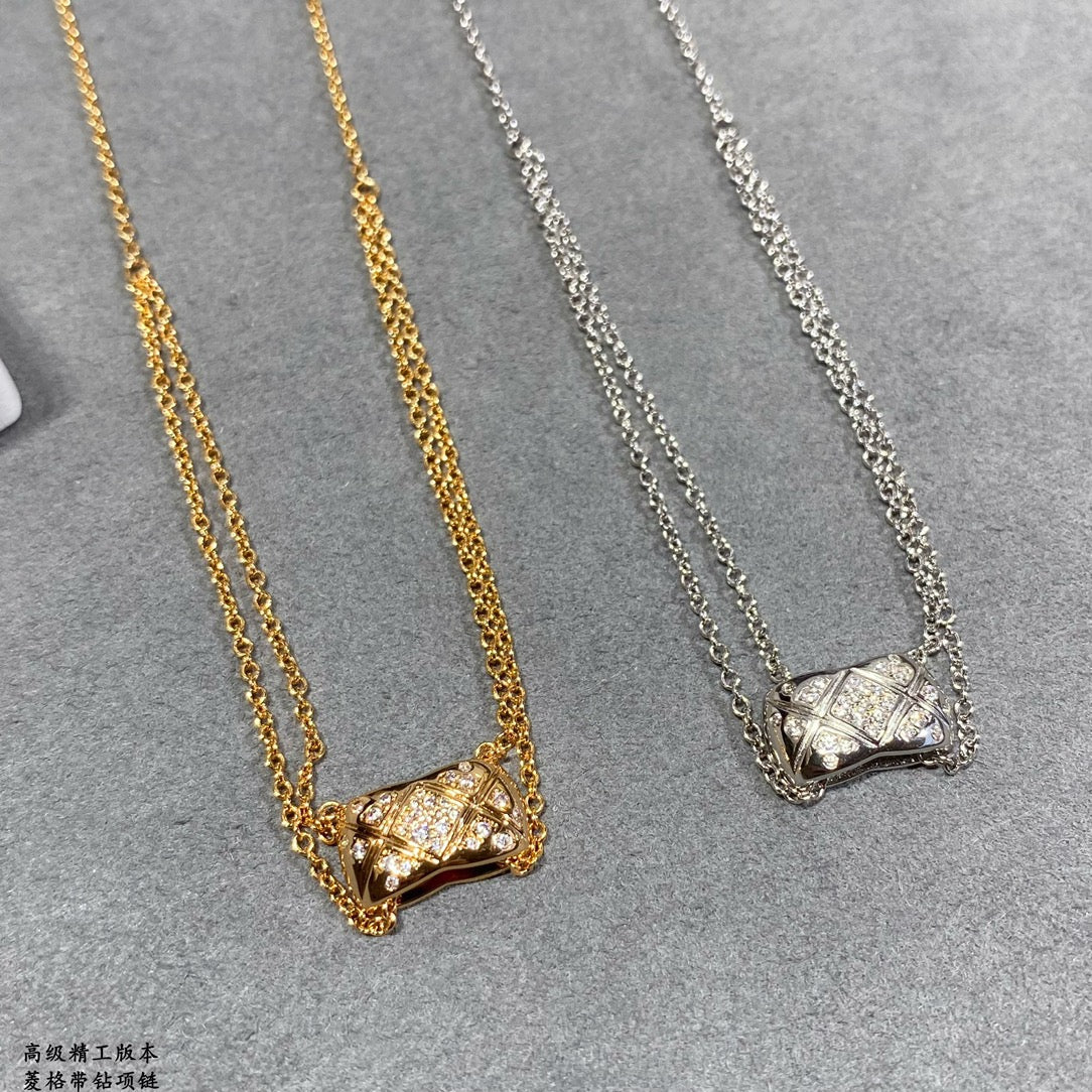 CHANEL P115 Crystal Necklace