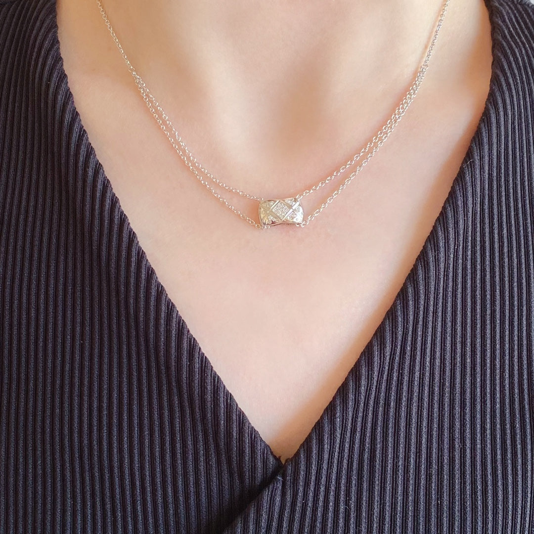 CHANEL P115 Crystal Necklace