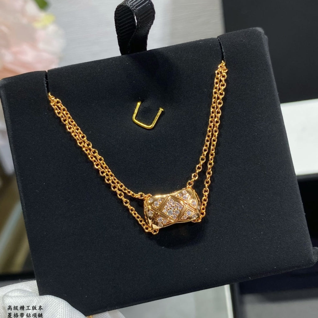 CHANEL P115 Crystal Necklace