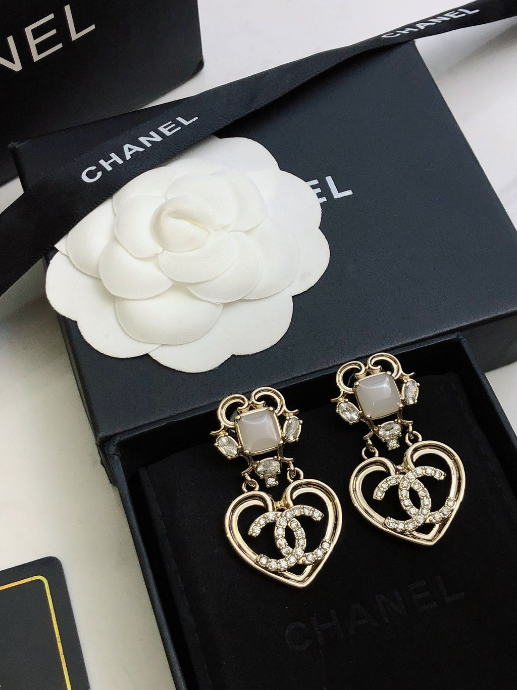 CHANEL Double-C Earrings