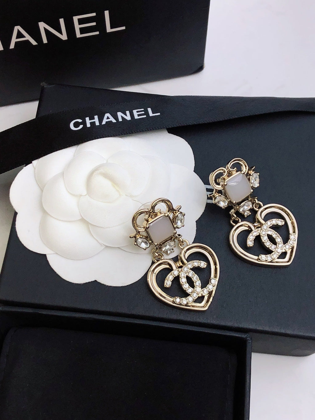 CHANEL Double-C Earrings
