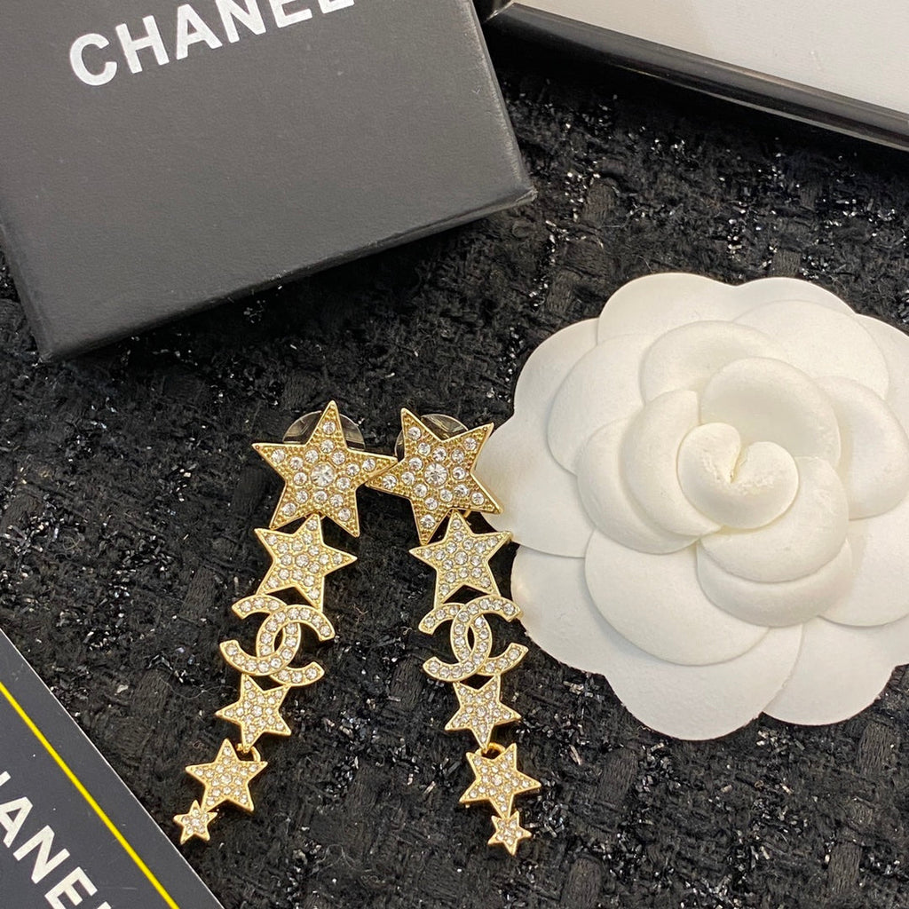 CHANEL P80 Tassel Earrings
