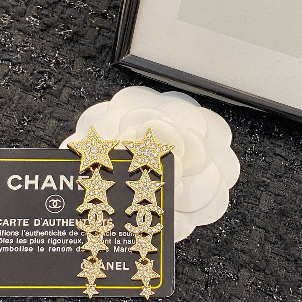 CHANEL P80 Tassel Earrings