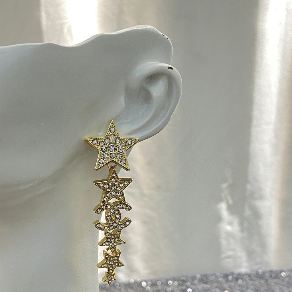 CHANEL P80 Tassel Earrings