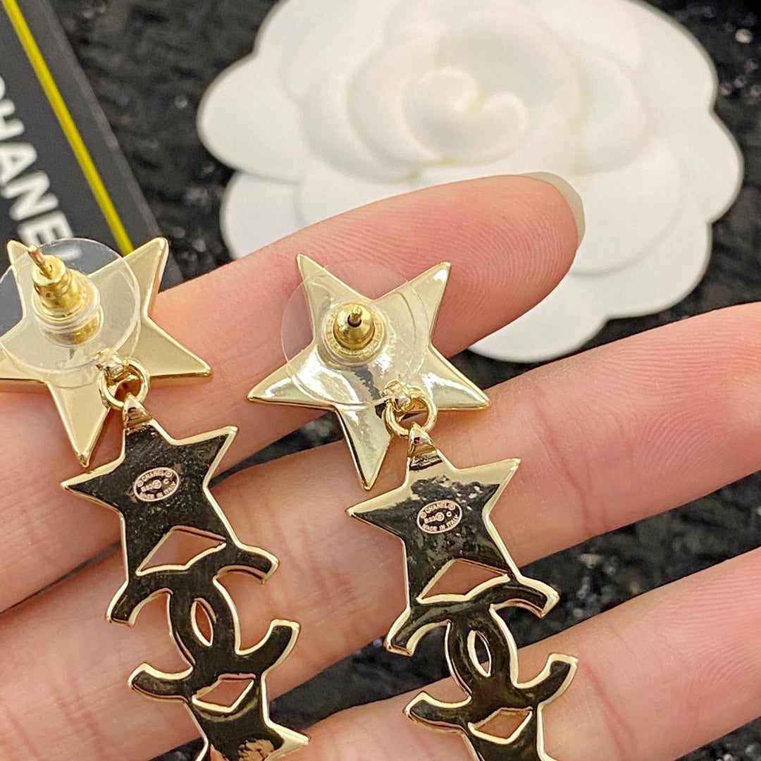 CHANEL P80 Tassel Earrings