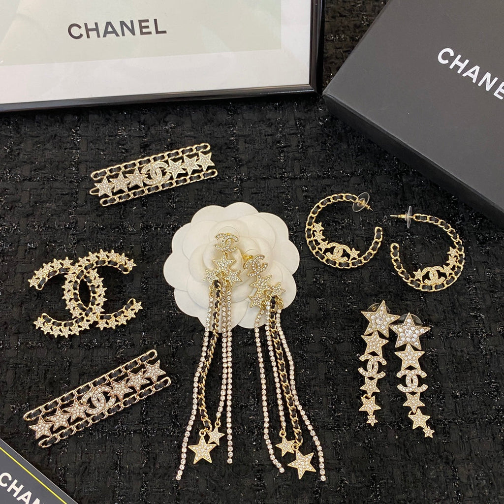 CHANEL P80 Tassel Earrings