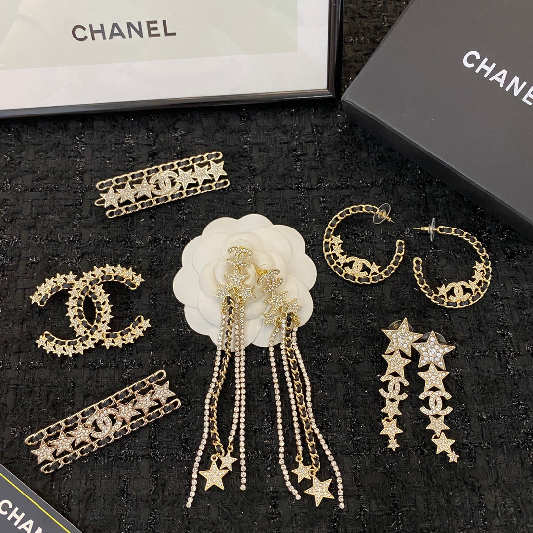 CHANEL P80 Tassel Earrings