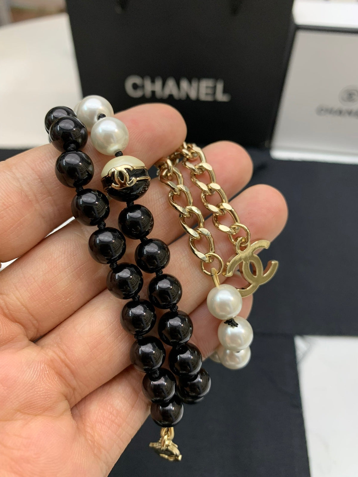 CHANEL Pearl Necklace