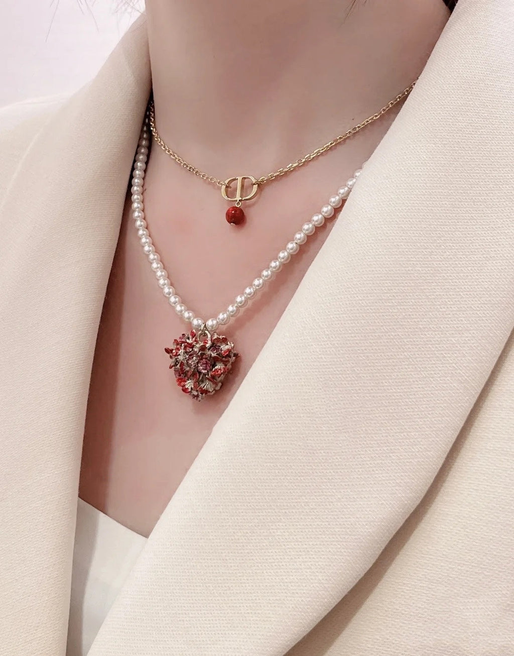 DIOR Pearl Necklace