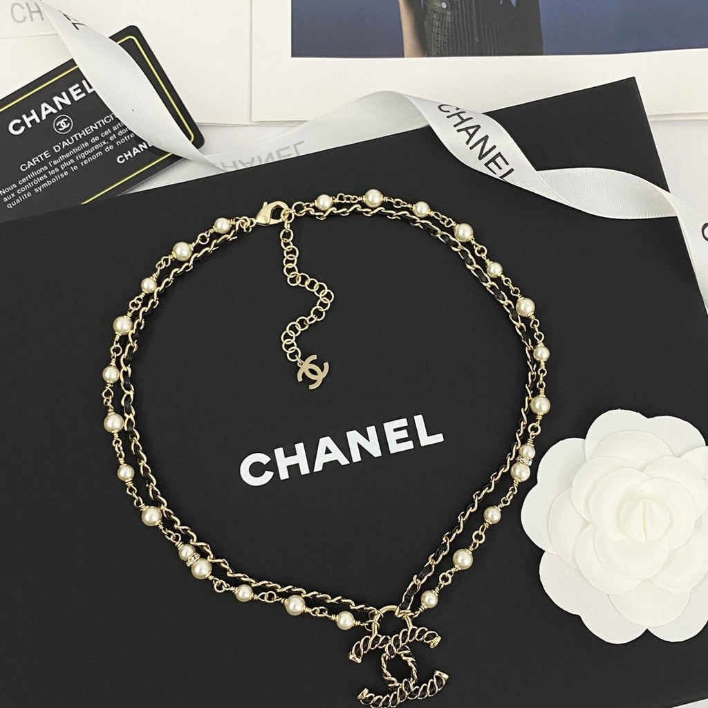 CHANEL Pearl Double-C Necklace