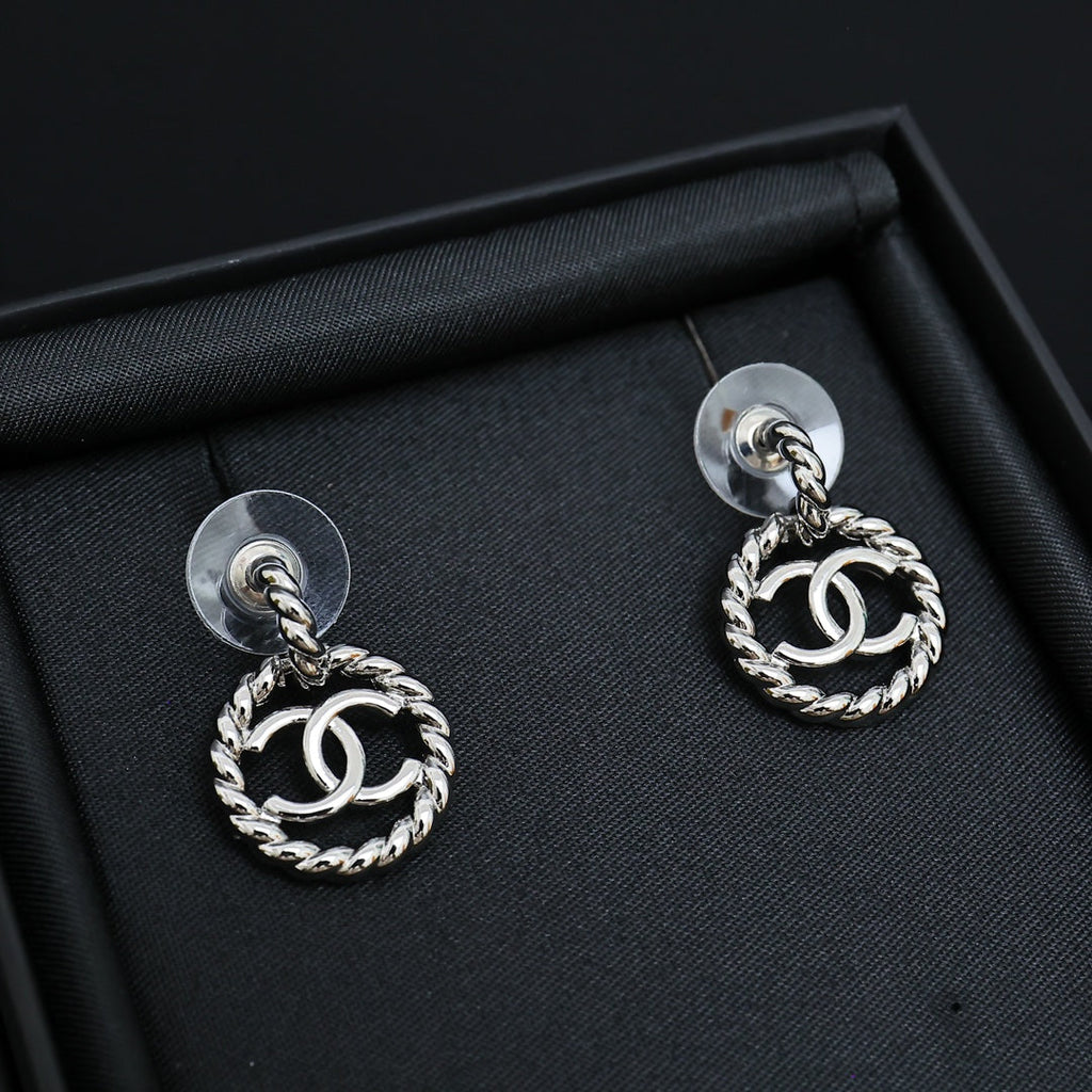 CHANEL Double-C Earrings