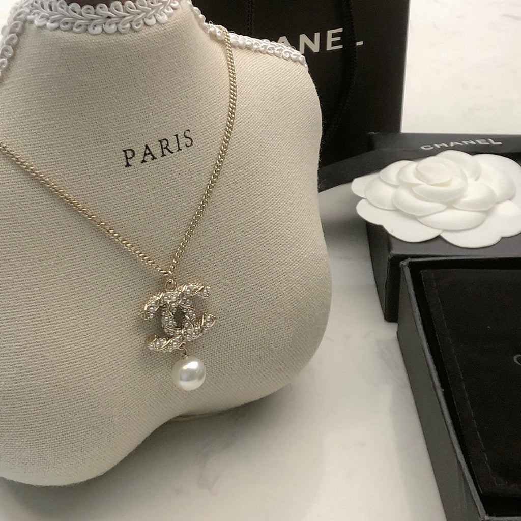 CHANEL Pearl Double-C Necklace