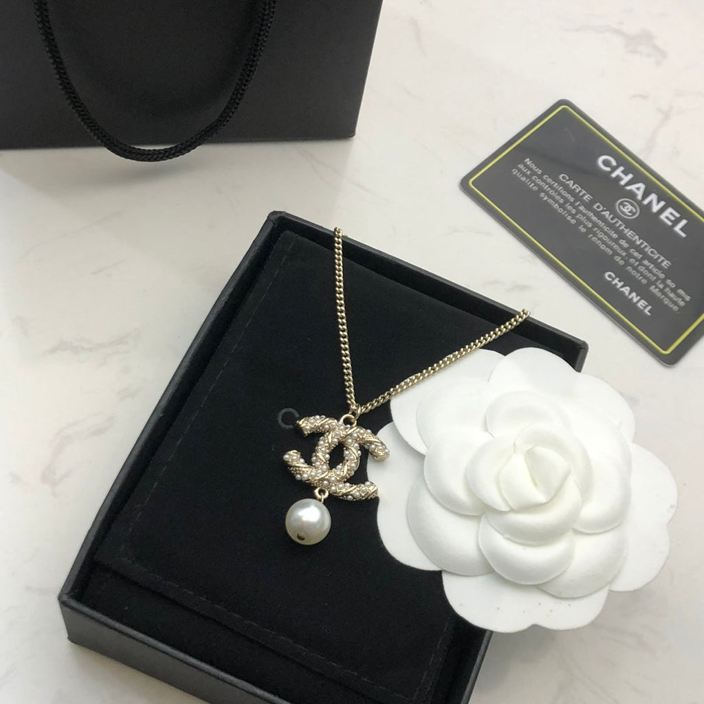 CHANEL Pearl Double-C Necklace