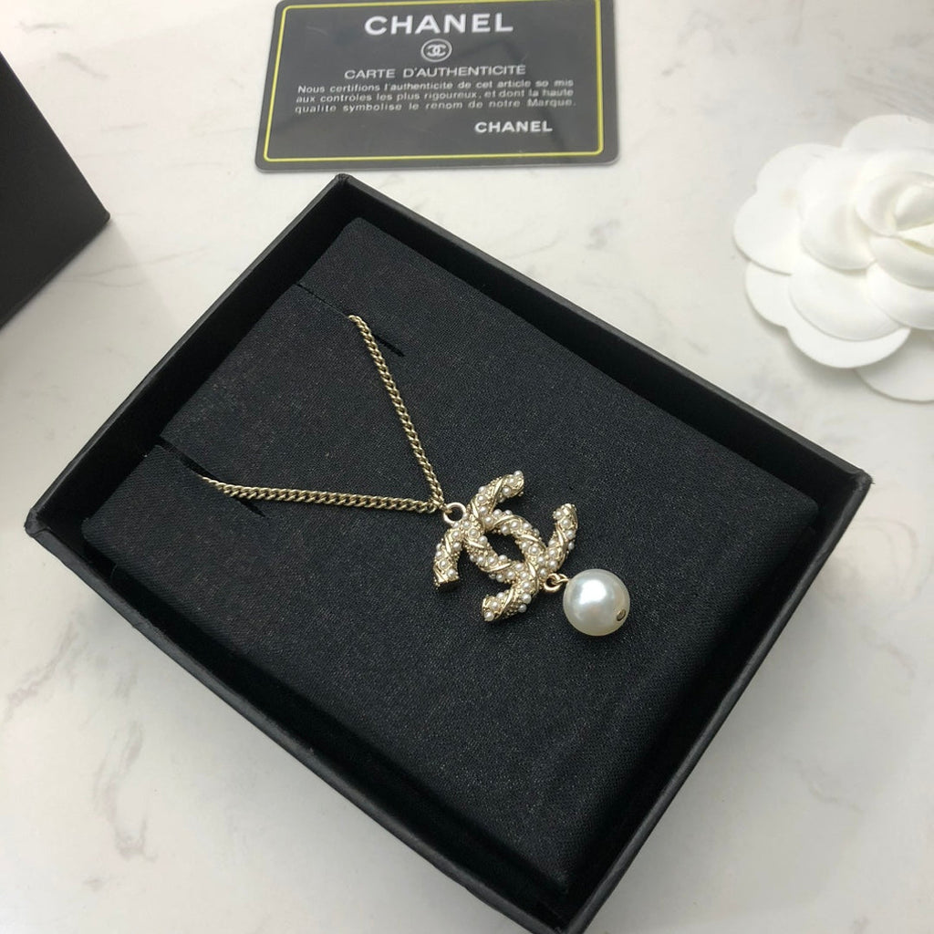 CHANEL Pearl Double-C Necklace
