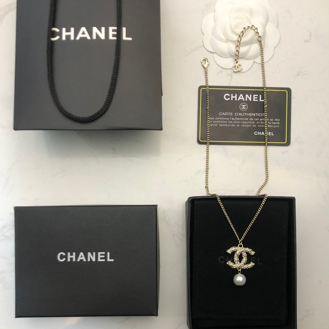 CHANEL Pearl Double-C Necklace