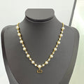 DIOR Pearl Pendant Necklace