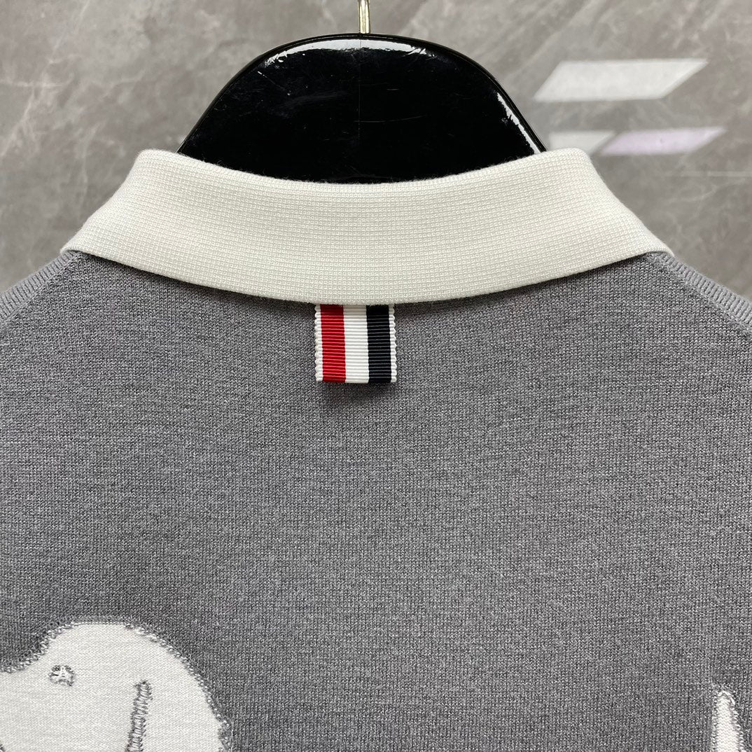 Thom Browne  2025ss Men Wool T-shirt