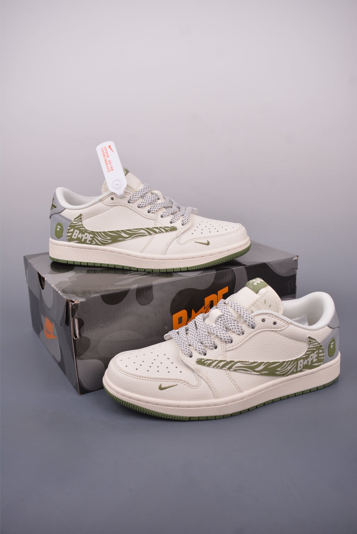 Fragment x Travis Scott x Nike Air Jordan 1 Low - Image 5