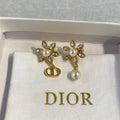 SWAROVSKI Pearl Crystal Vintage Earrings