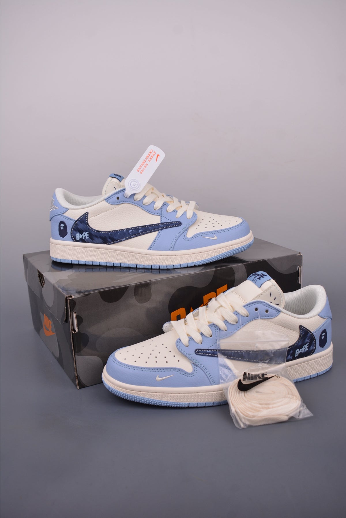 Fragment x Travis Scott x Nike Air Jordan 1 Low - Image 5