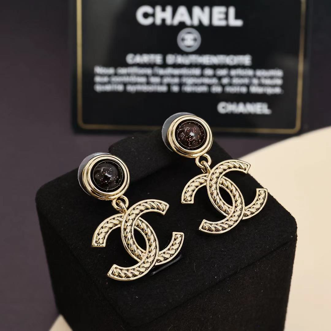 CHANEL Double-C Earrings