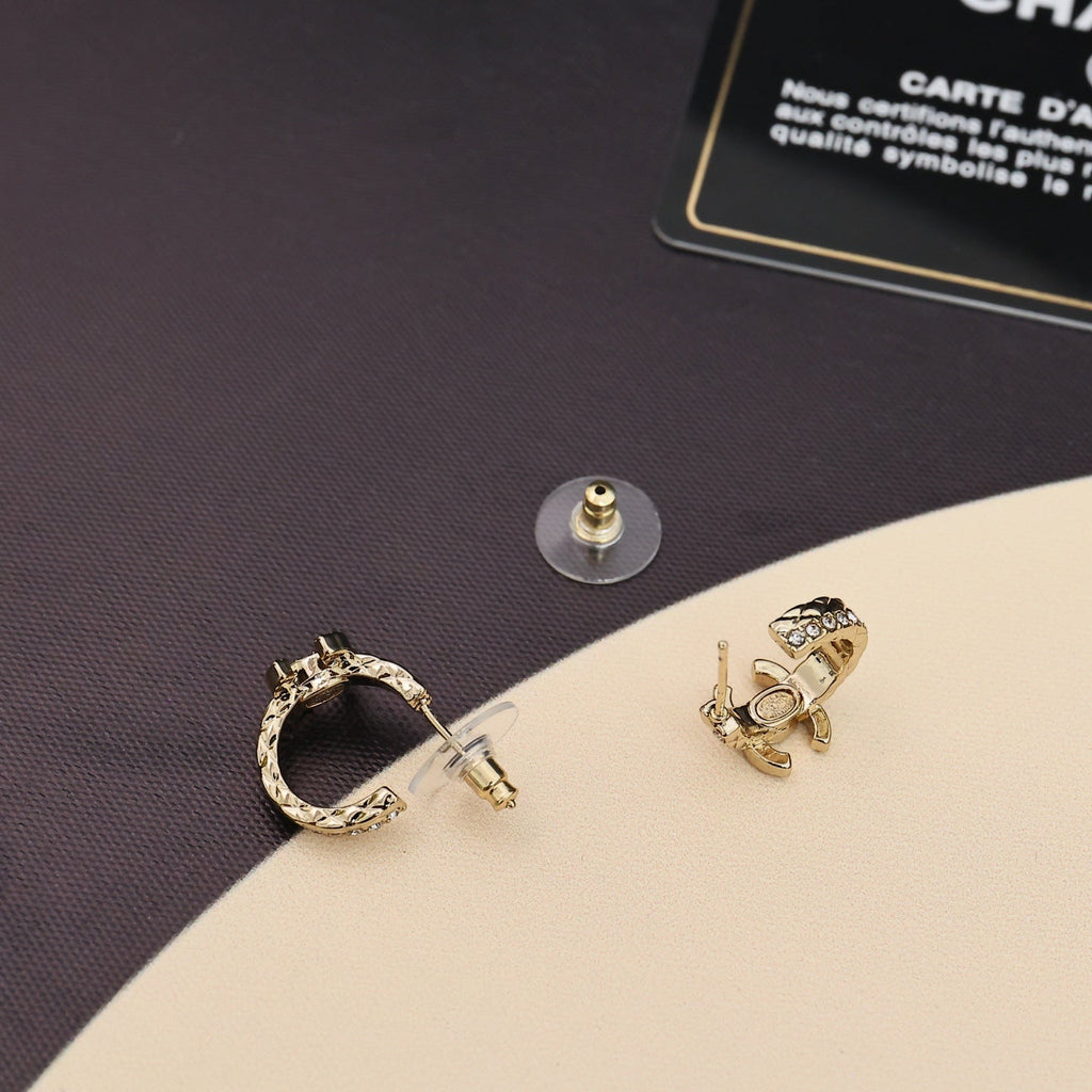 CHANEL Double-C Earrings