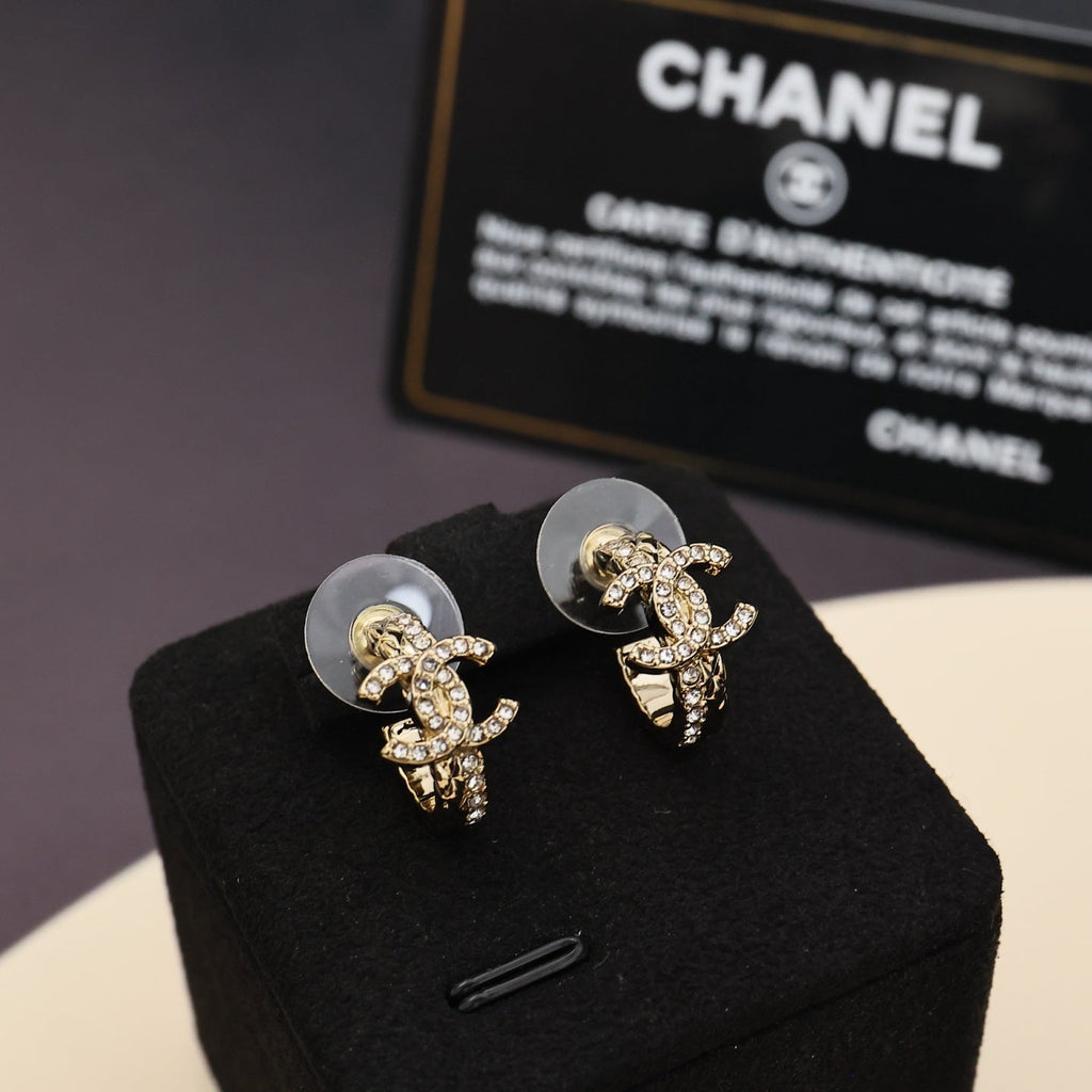CHANEL Double-C Earrings