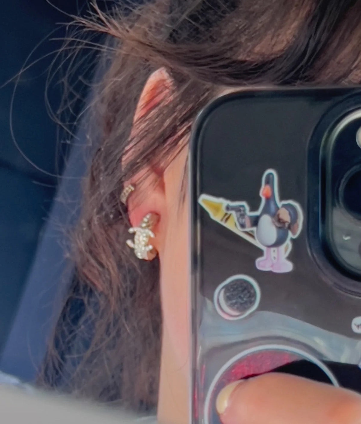 CHANEL Double-C Earrings