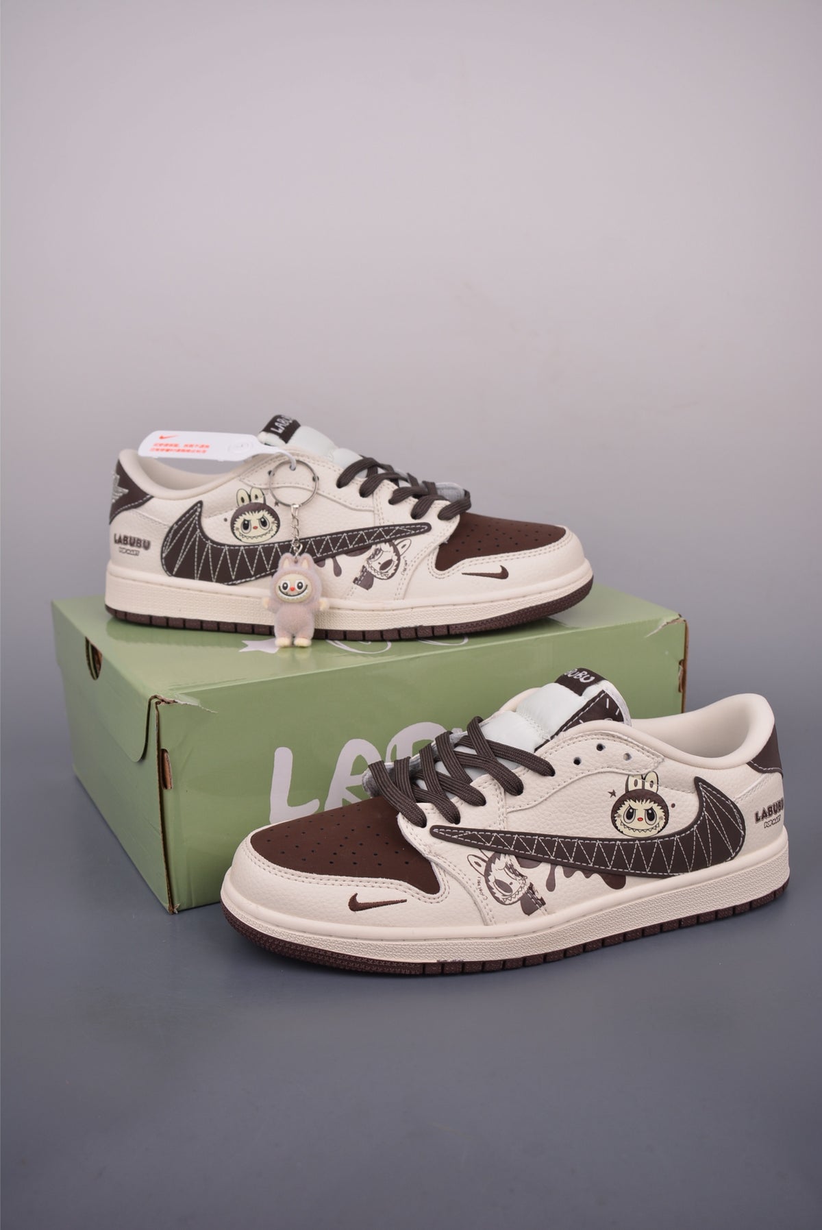 Fragment x Travis Scott x Labubu x Nike Air Jordan 1 Low - Image 5