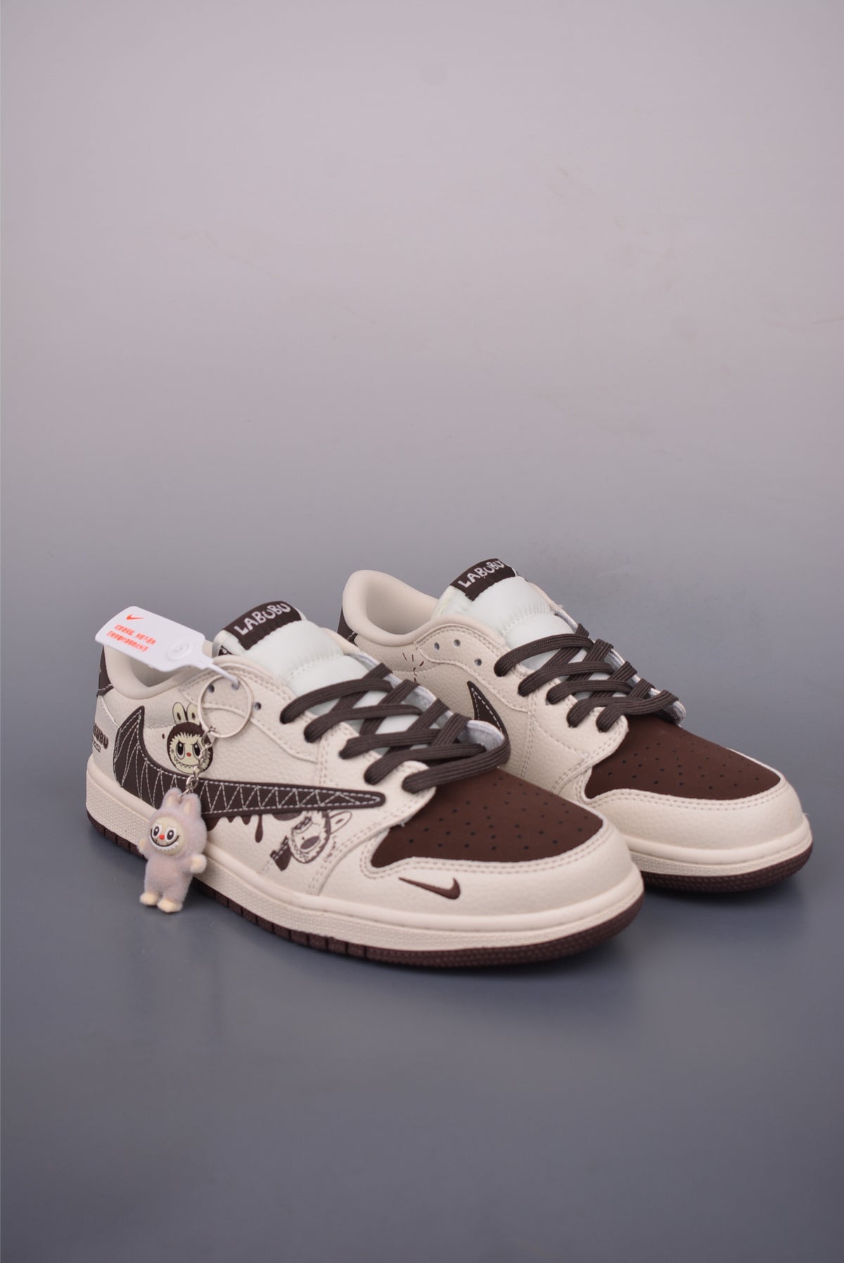 Fragment x Travis Scott x Labubu x Nike Air Jordan 1 Low - Image 1