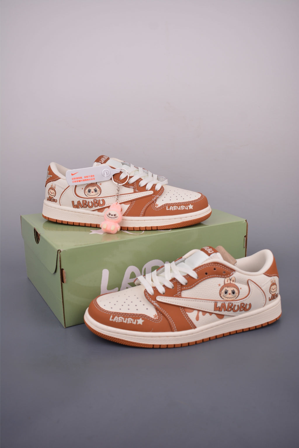 Fragment x Travis Scott x Labubu x Nike Air Jordan 1 Low - Image 5