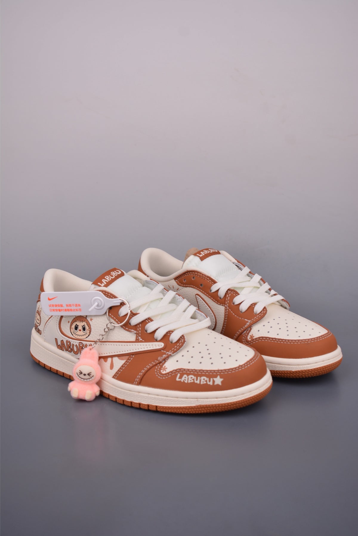 Fragment x Travis Scott x Labubu x Nike Air Jordan 1 Low - Image 1