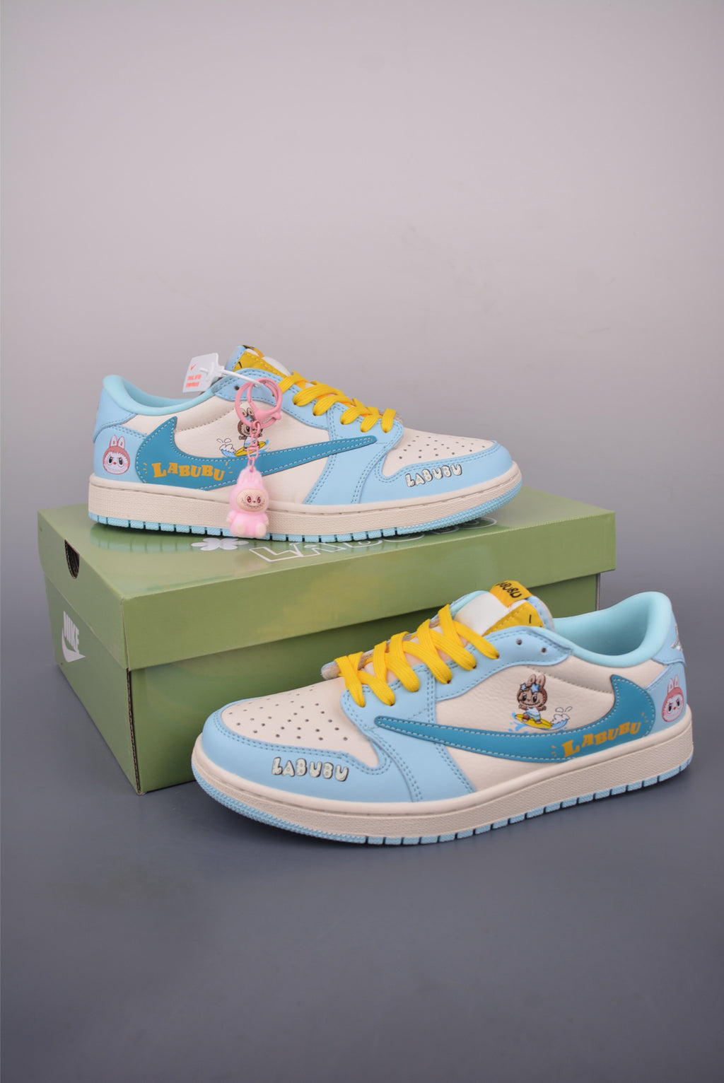 Fragment x Travis Scott x Labubu x Nike Air Jordan 1 Low - Image 5