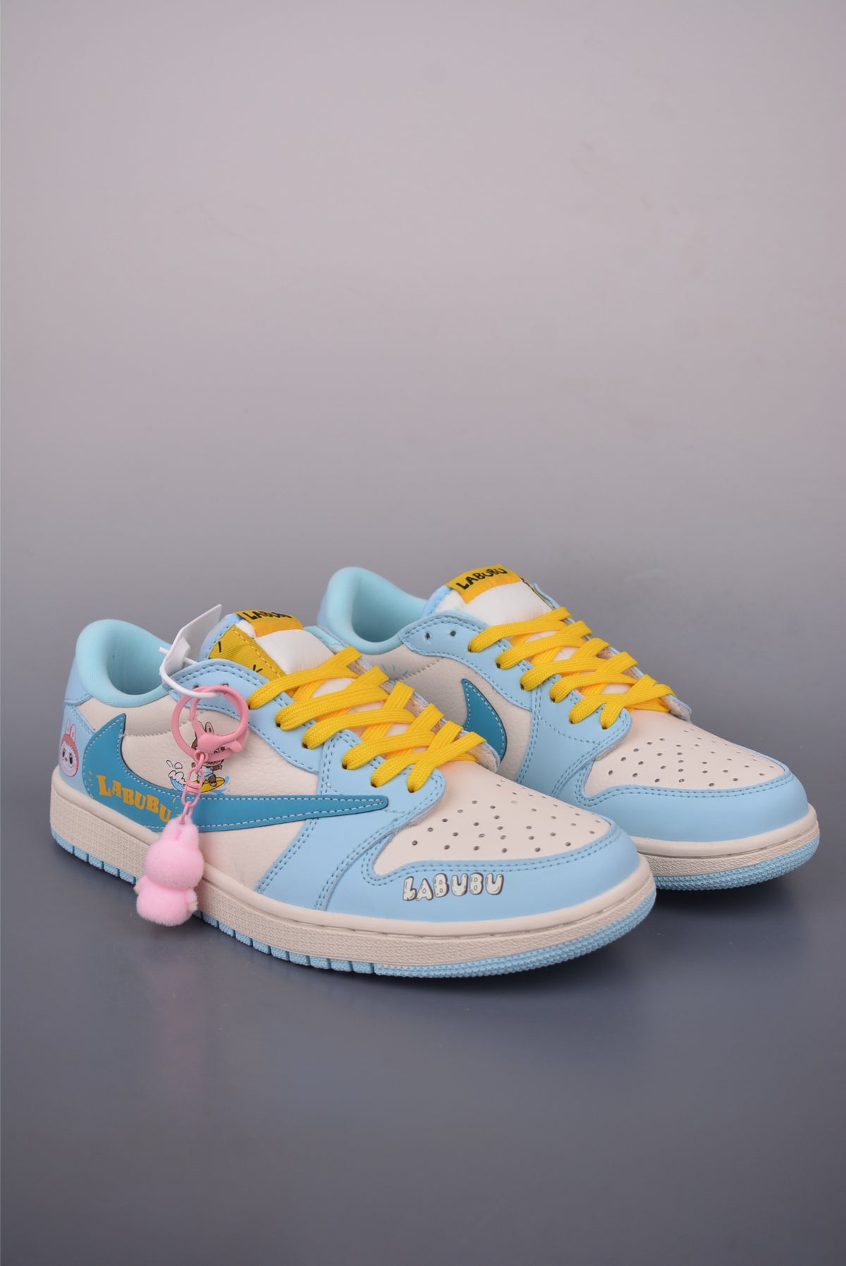 Fragment x Travis Scott x Labubu x Nike Air Jordan 1 Low - Image 1