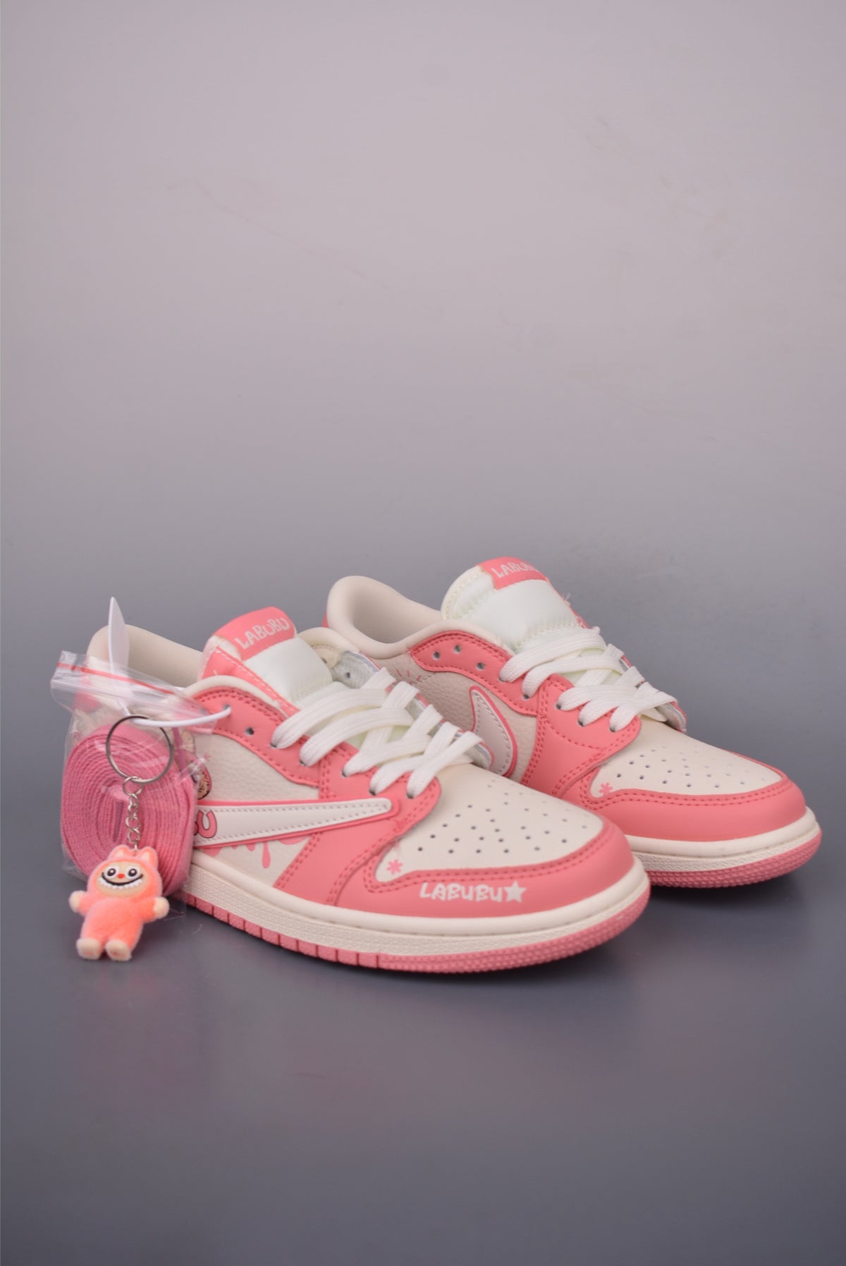 Fragment x Travis Scott x Labubu x Nike Air Jordan 1 Low - Image 1