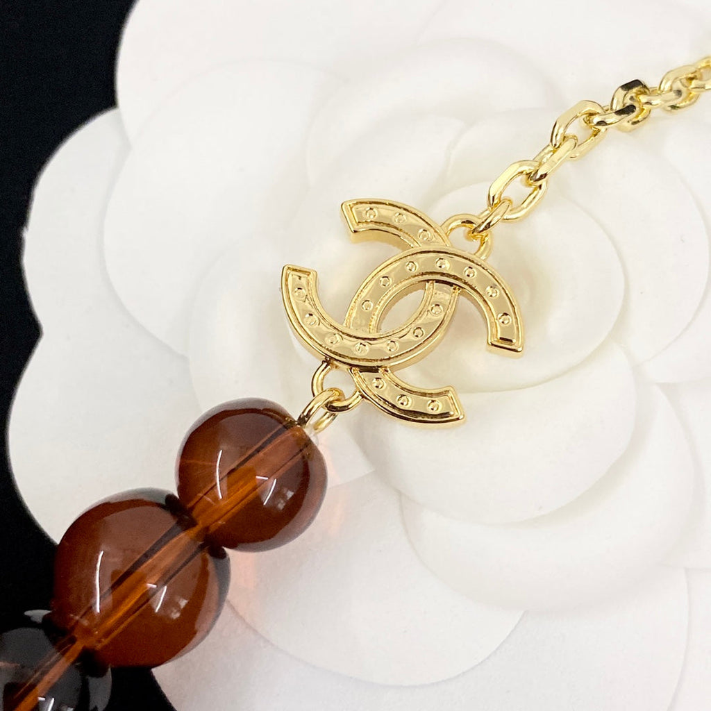 CHANEL Pearl Vintage Long Necklace