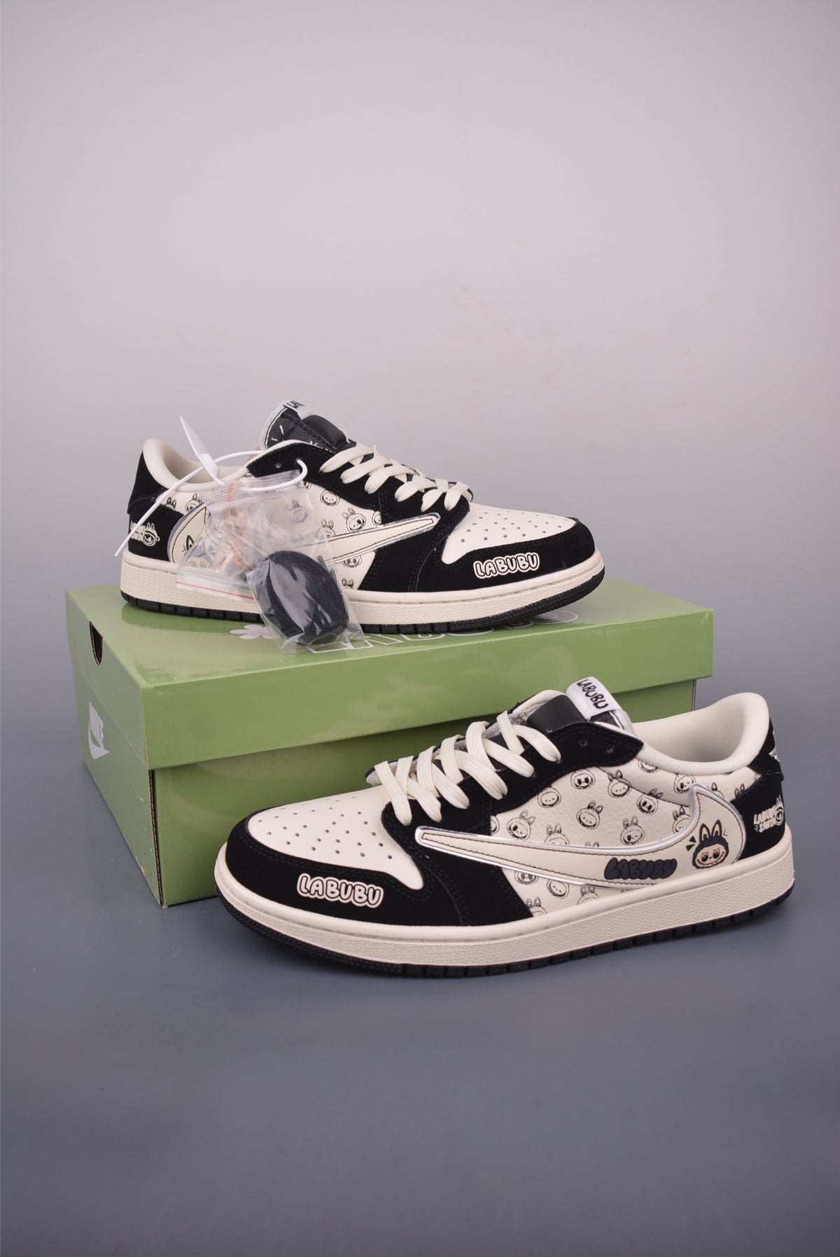 Fragment x Travis Scott x Labubu x Nike Air Jordan 1 Low - Image 5