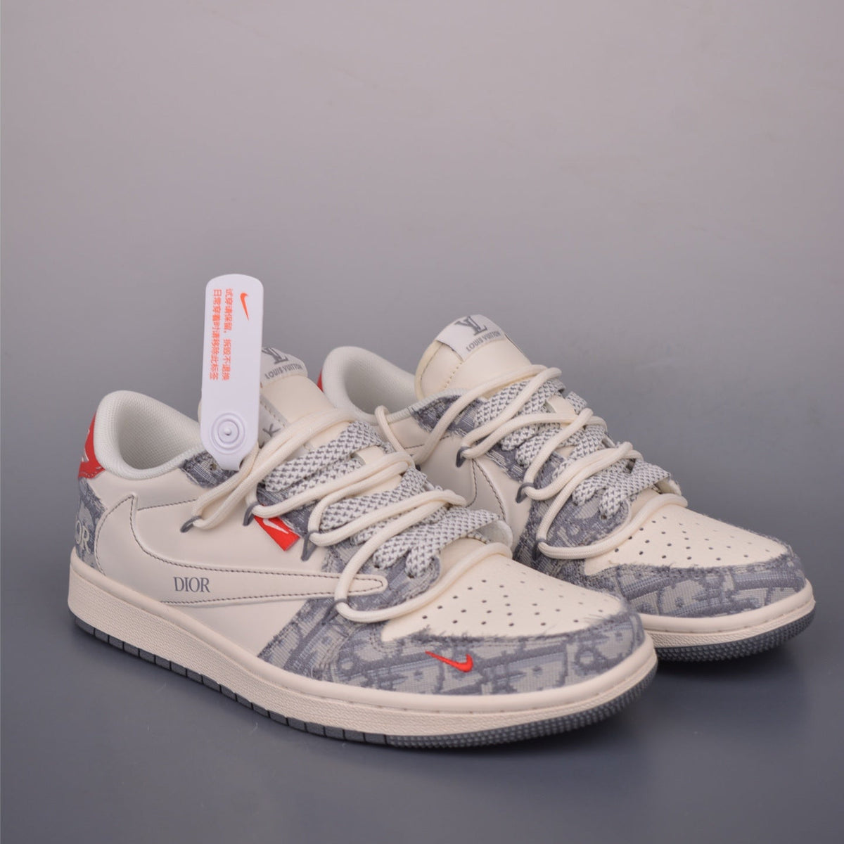 Fragment x Travis Scott x Dior x Nike Air Jordan 1 Low - Image 1
