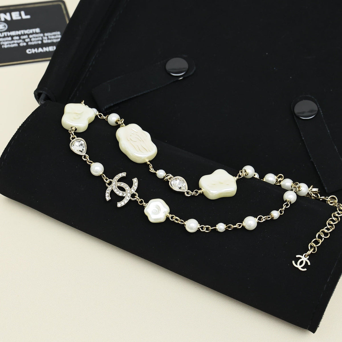 CHANEL Pearl Double-C Necklace
