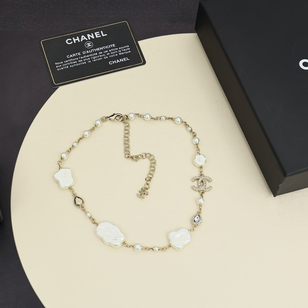CHANEL Pearl Double-C Necklace