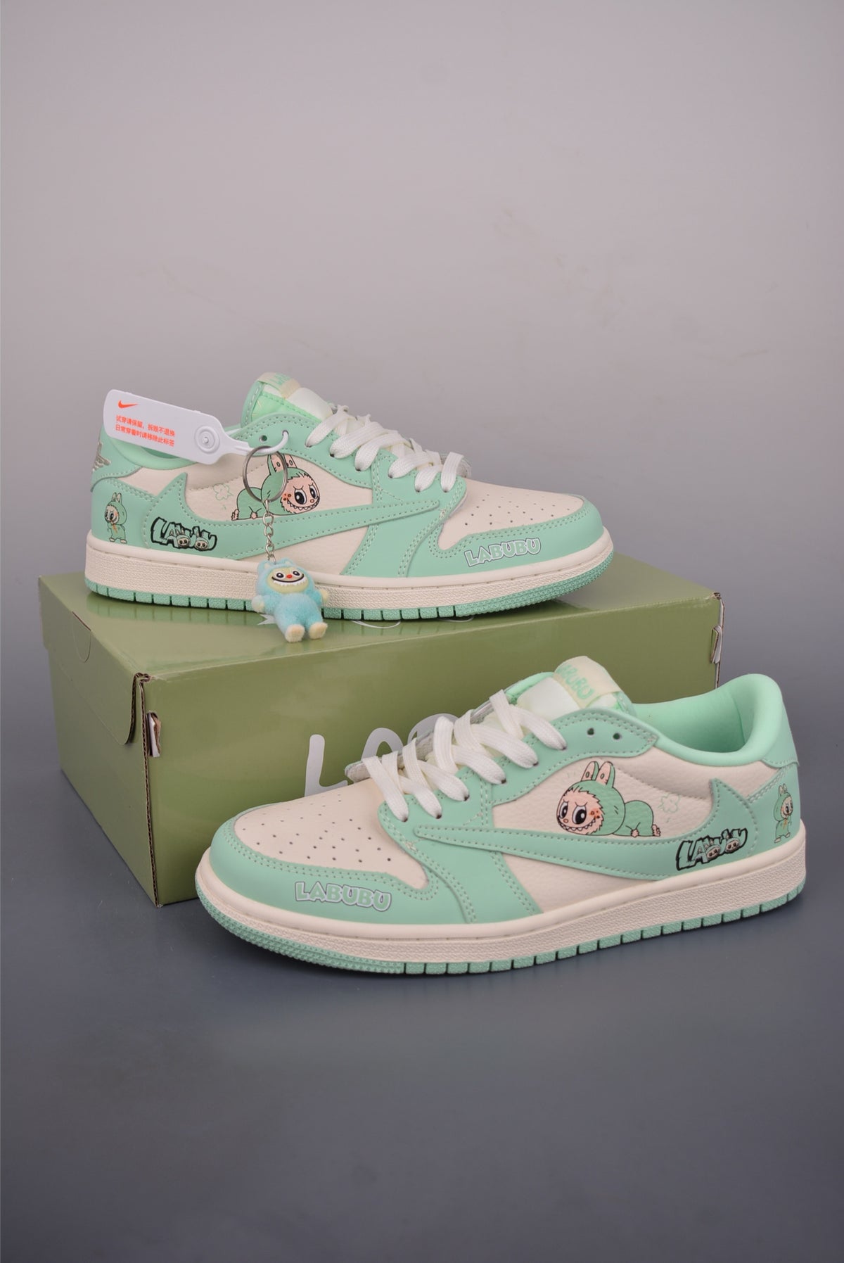 Fragment x Travis Scott x Labubu x Nike Air Jordan 1 Low - Image 5