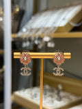CHANEL Pearl Pink Earrings