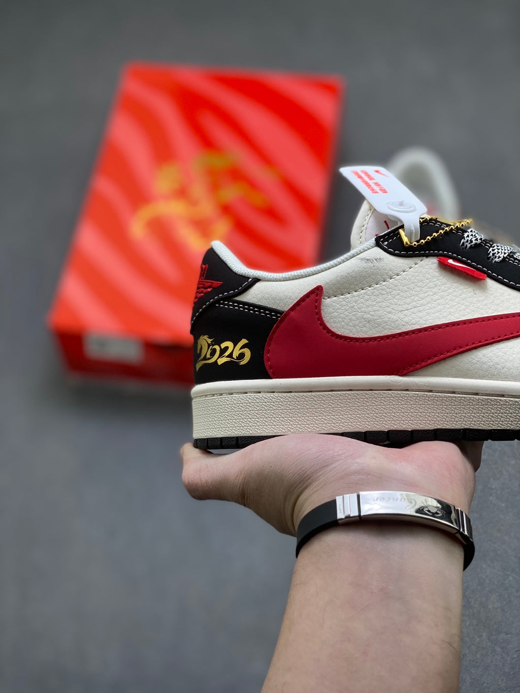 Fragment x Travis Scott x Dior x Nike Air Jordan 1 Low - Image 5